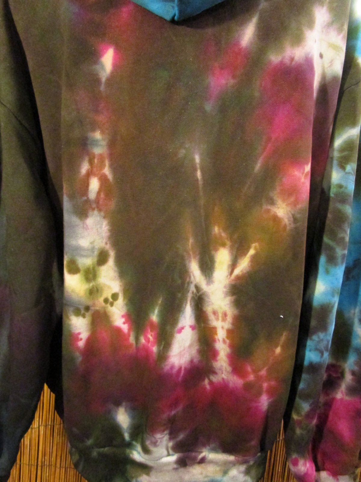 画像: タイダイ染め＊裏起毛＊スウェット生地＊パーカー