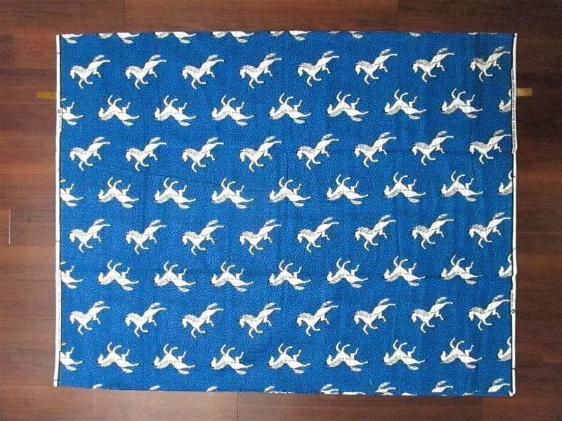 画像: アフリカンプリント生地 パーニュ