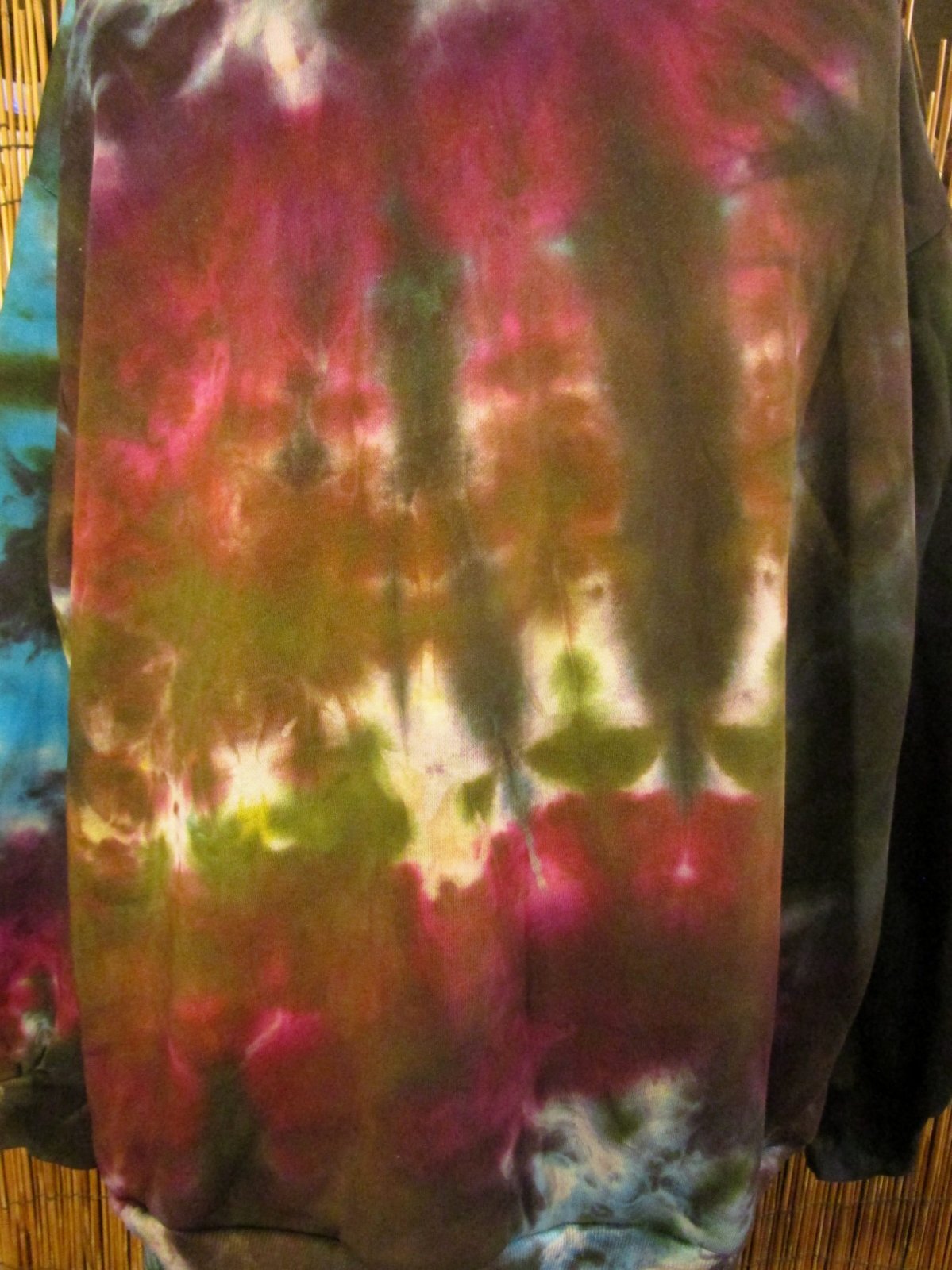 画像: タイダイ染め＊裏起毛＊スウェット生地＊パーカー