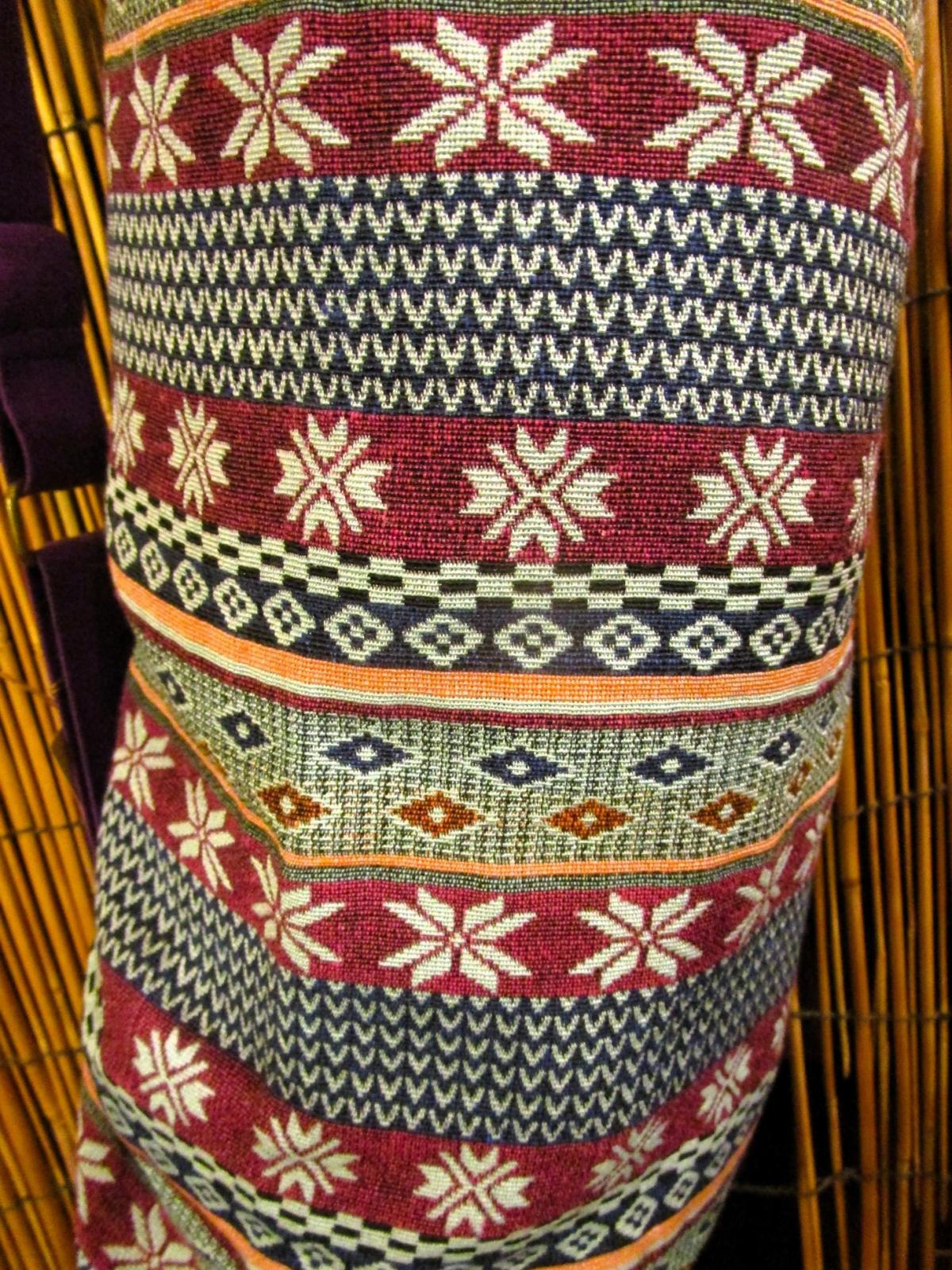 画像: 織り生地＊コットン素材＊ヨガマットケース