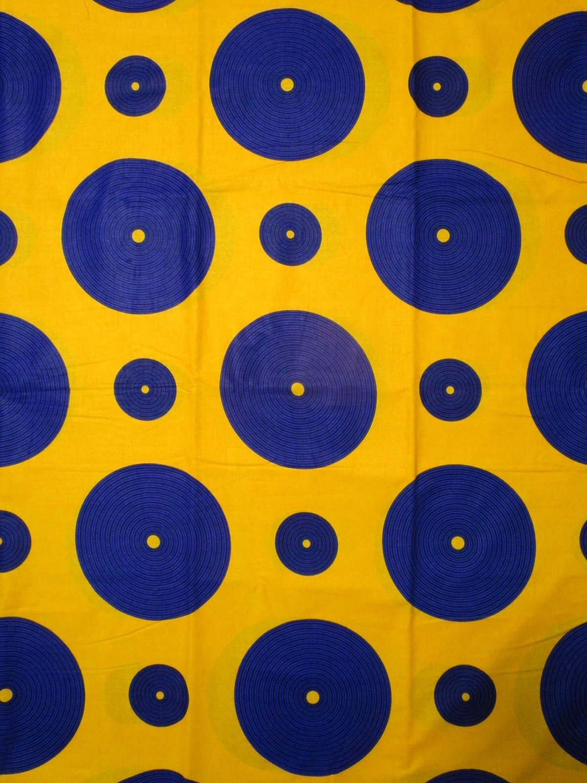 画像1: アフリカンプリント生地 パーニュ