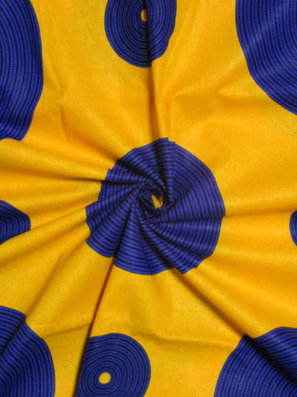 画像: アフリカンプリント生地 パーニュ