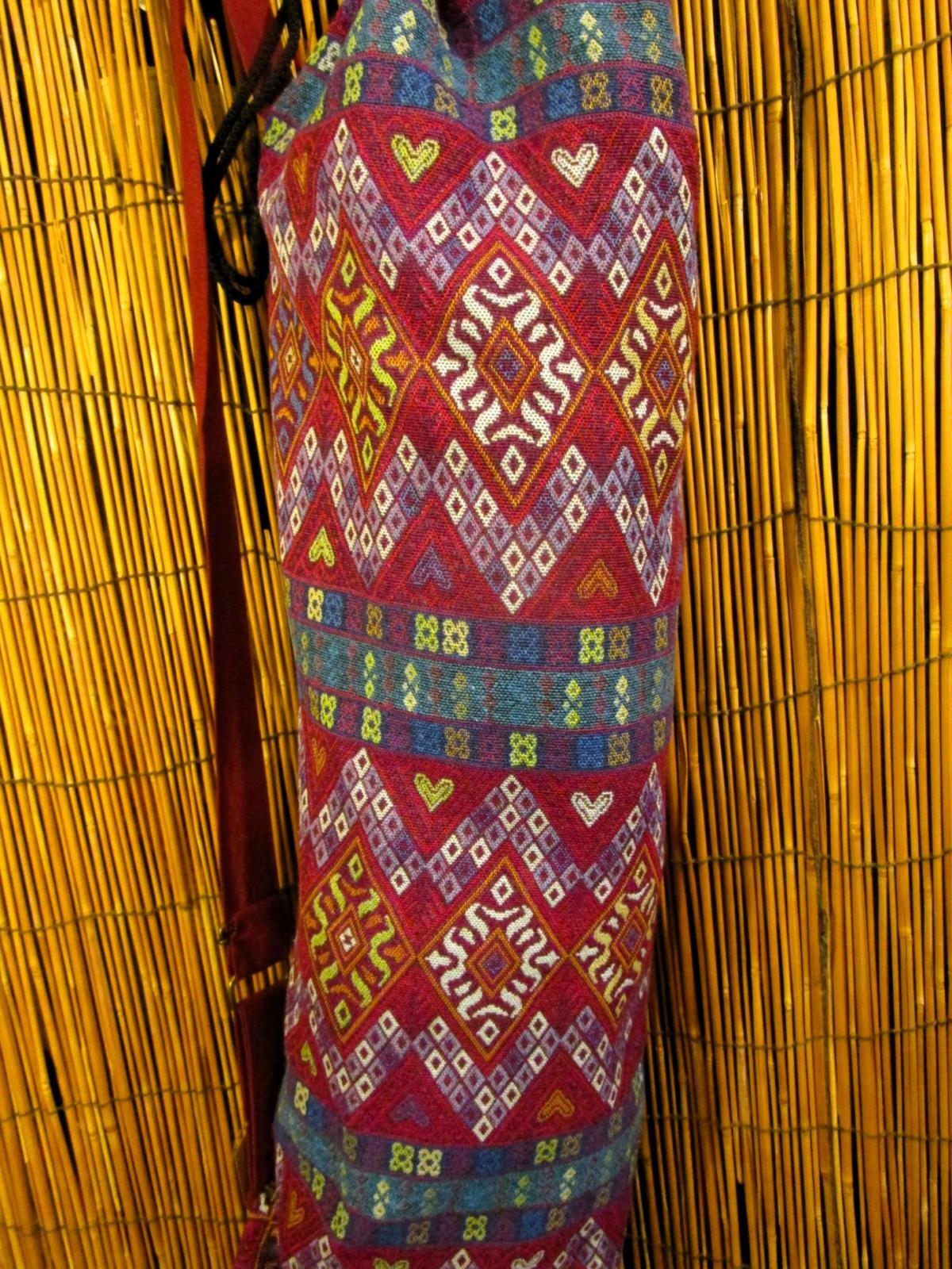 画像: 織り生地＊コットン素材＊ヨガマットケース