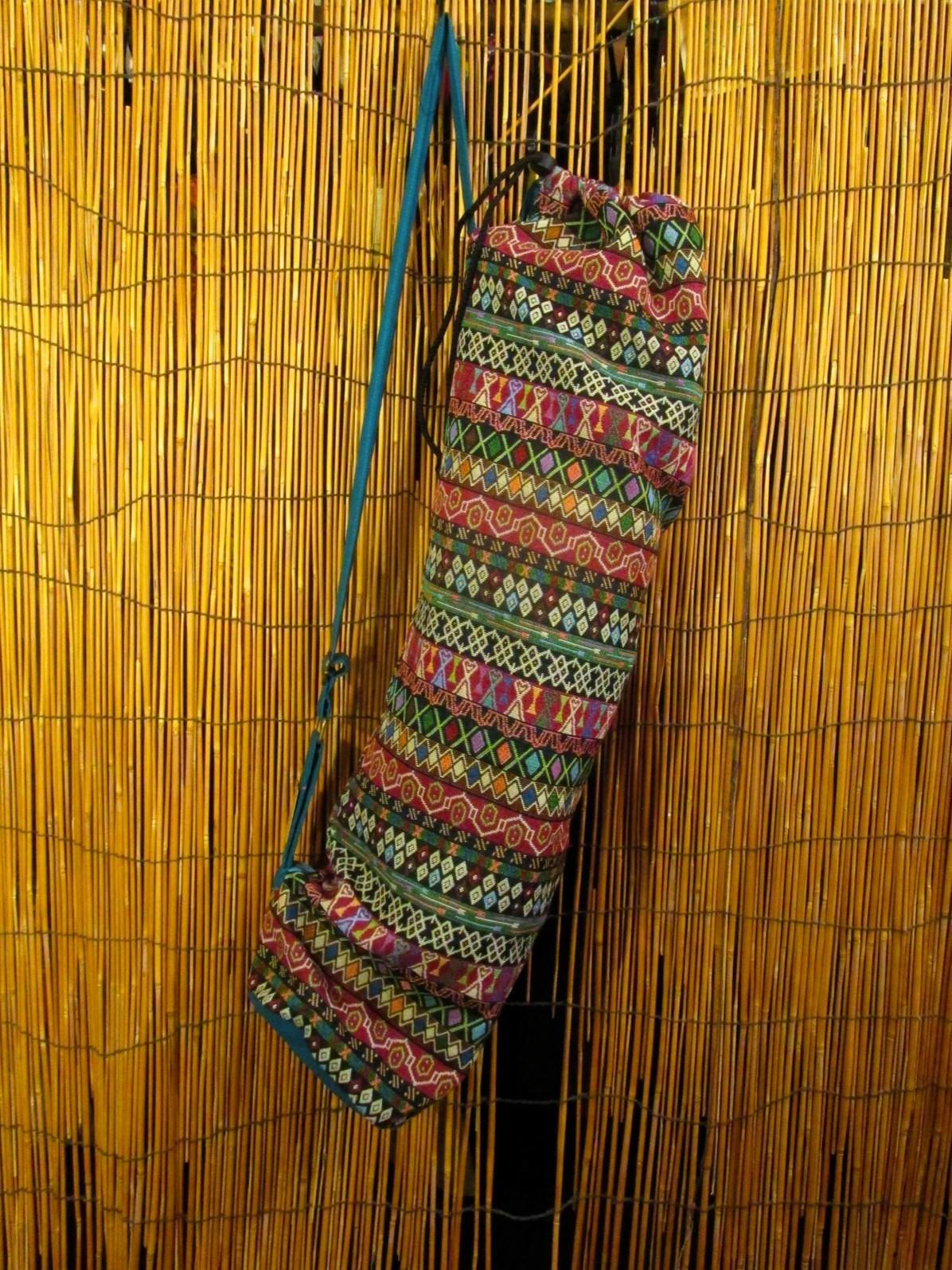 画像: 織り生地＊コットン素材＊ヨガマットケース