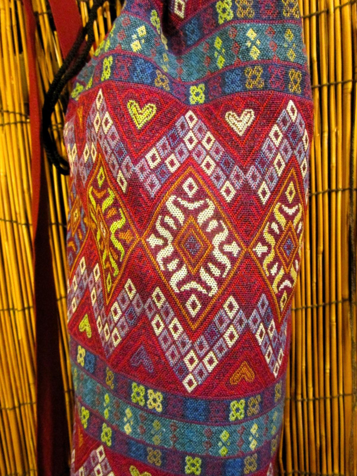 画像: 織り生地＊コットン素材＊ヨガマットケース