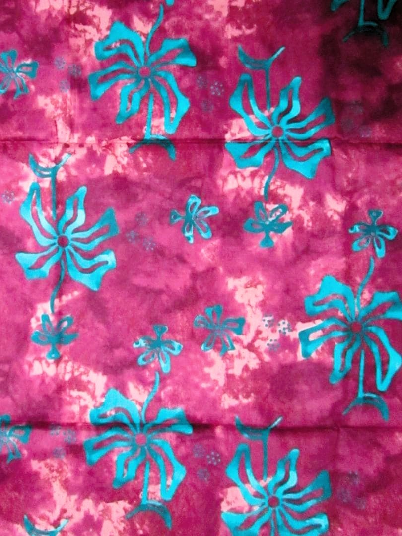 画像: アフリカンプリント生地 パーニュ