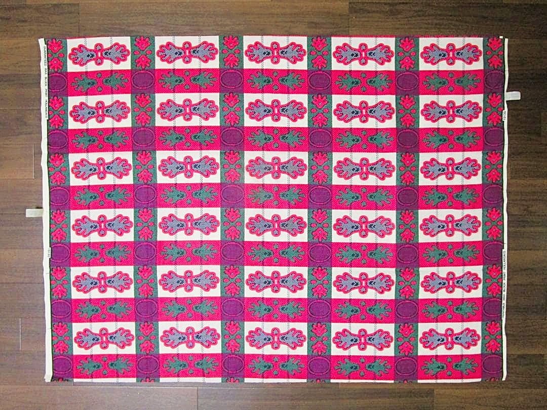 画像: アフリカンプリント生地 パーニュ