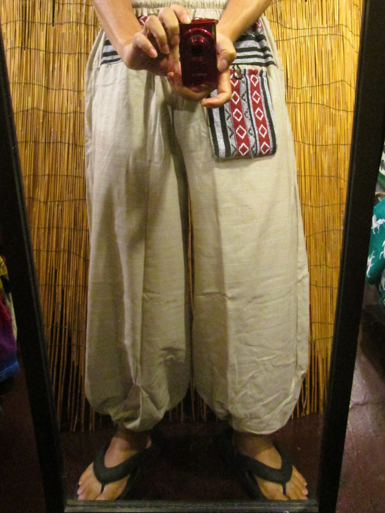 画像: ゲリ生地＊コットン素材＊ふんわり＊アラジンパンツ