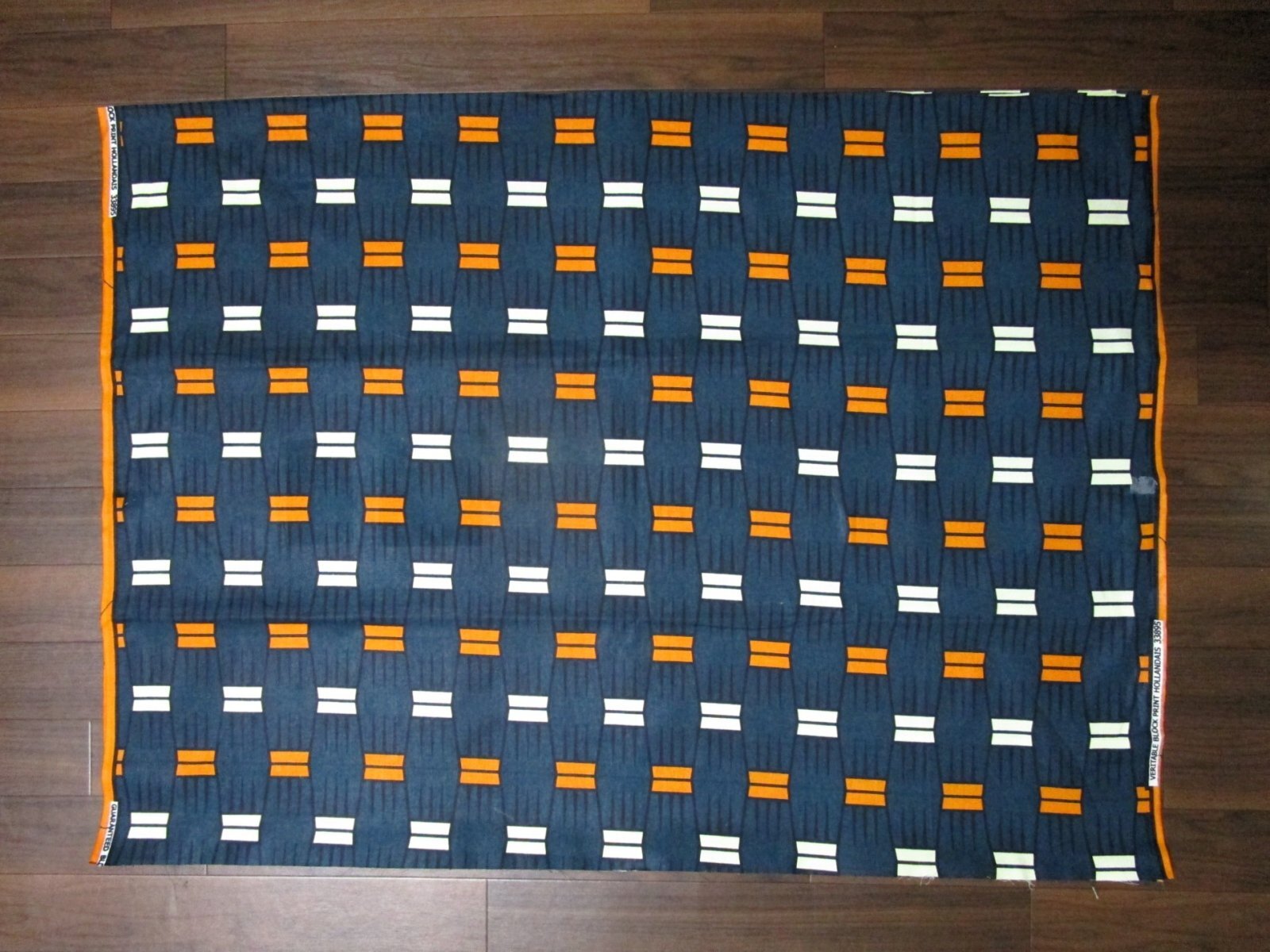 画像: アフリカンプリント生地 パーニュ