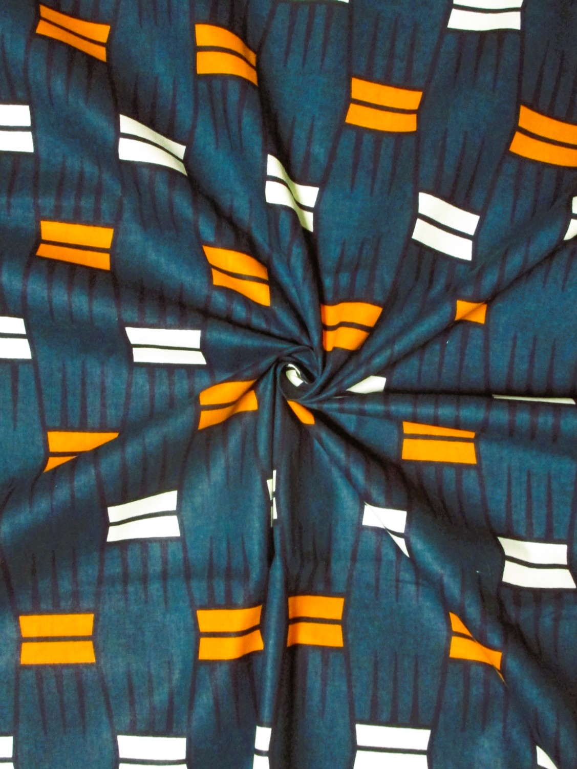 画像: アフリカンプリント生地 パーニュ