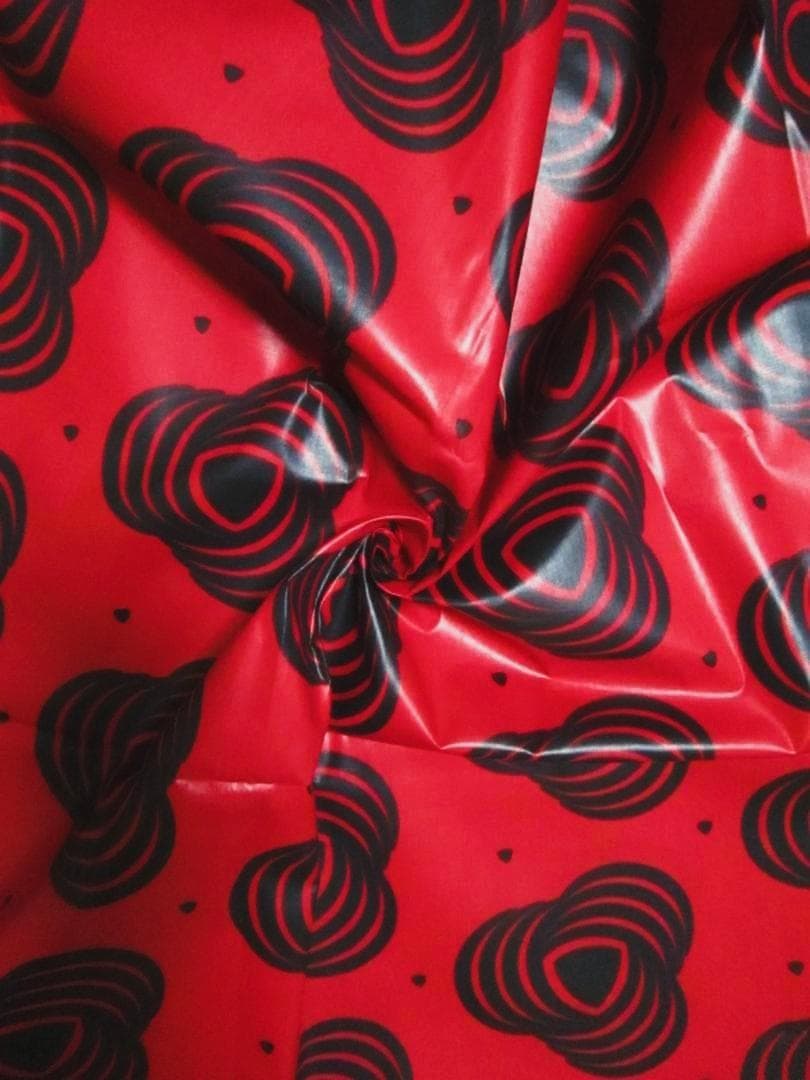 画像: アフリカンプリント生地 パーニュ