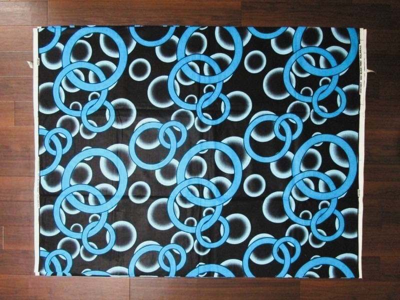 画像: アフリカンプリント生地 パーニュ