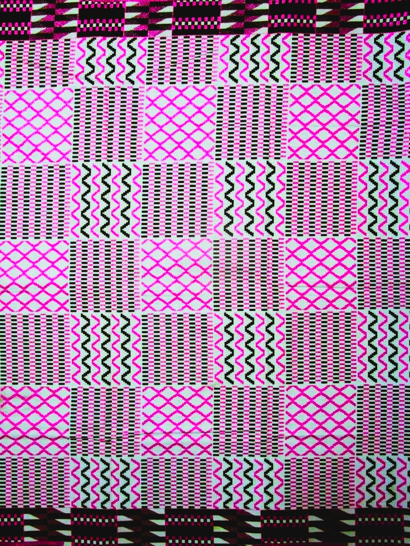 画像1: アフリカンプリント生地 パーニュ