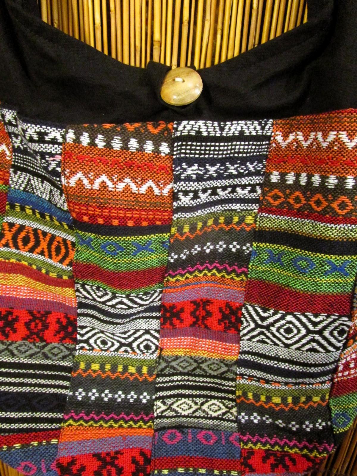 画像3: ゲリ生地＊パッチワーク＊コットン素材＊ショルダーバッグ