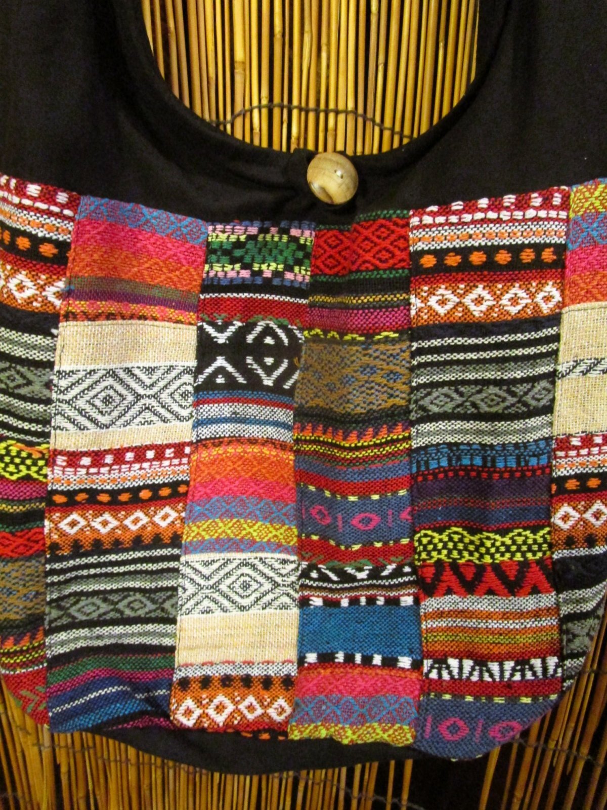 画像3: ゲリ生地＊パッチワーク＊コットン素材＊ショルダーバッグ