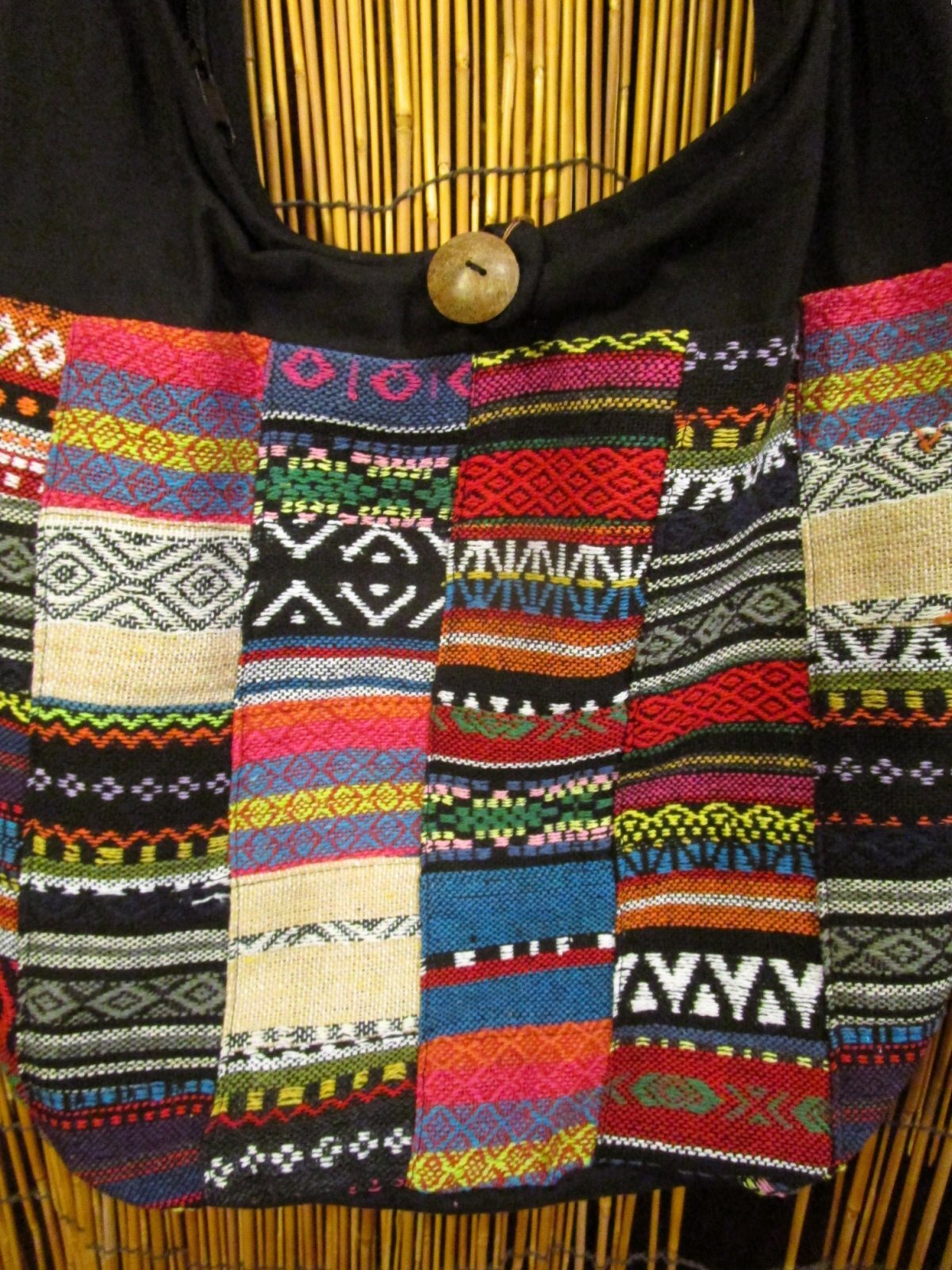 画像3: ゲリ生地＊パッチワーク＊コットン素材＊ショルダーバッグ