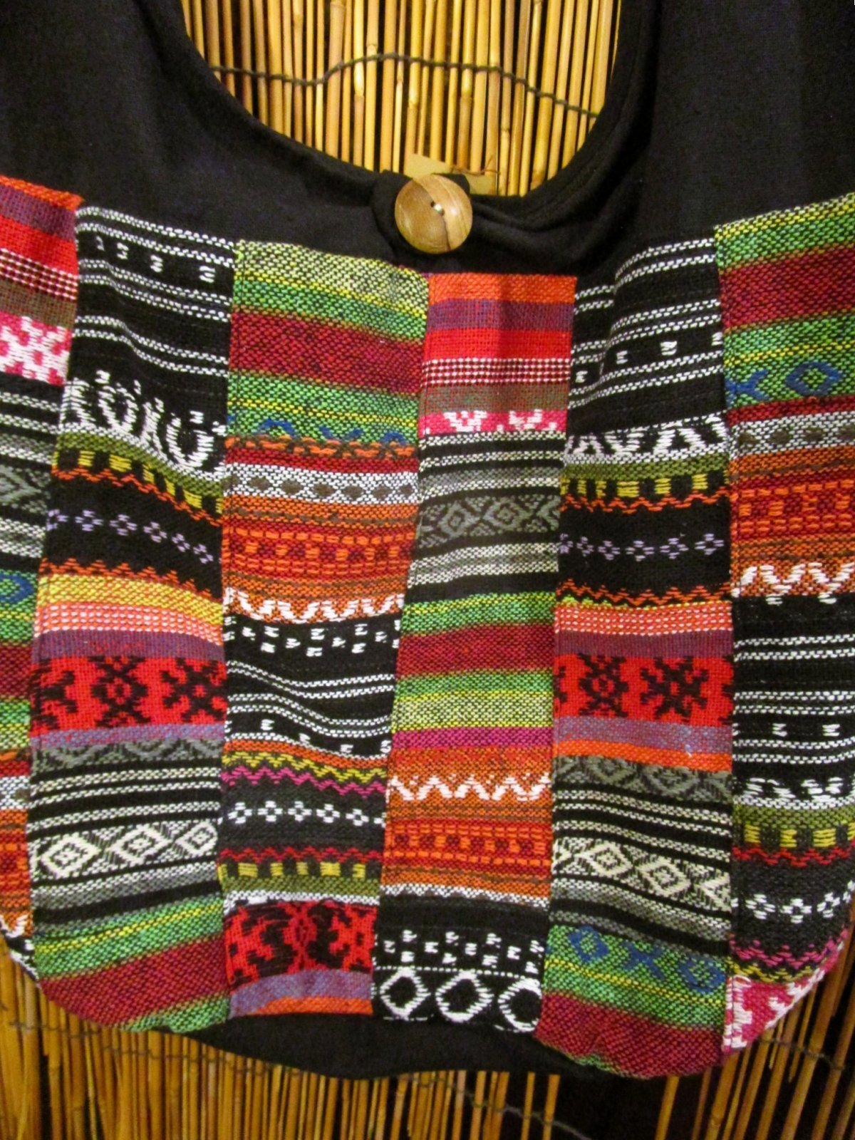 画像3: ゲリ生地＊パッチワーク＊コットン素材＊ショルダーバッグ