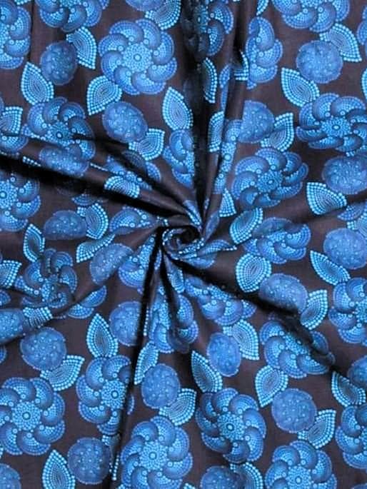 画像: アフリカンプリント生地 パーニュ