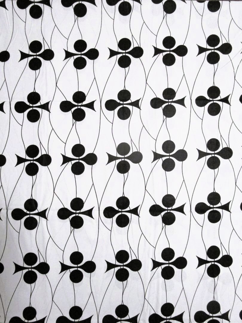 画像1: アフリカンプリント生地 パーニュ