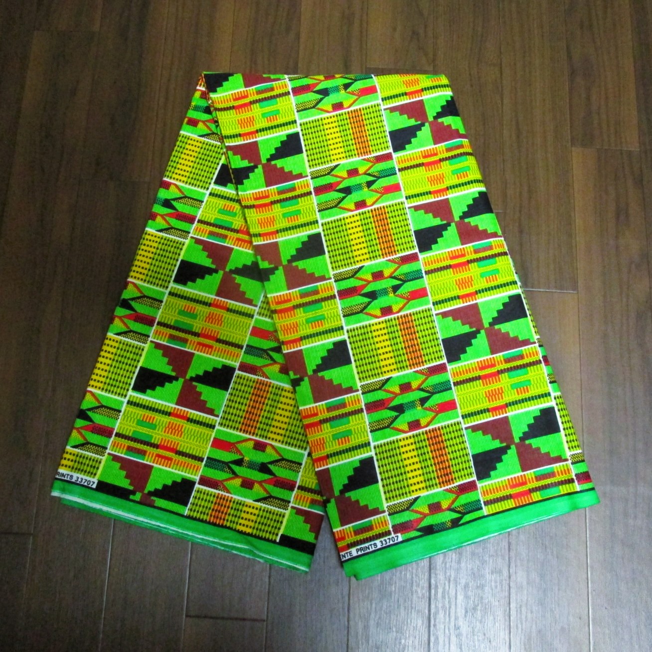 画像2: アフリカンプリント生地 パーニュ