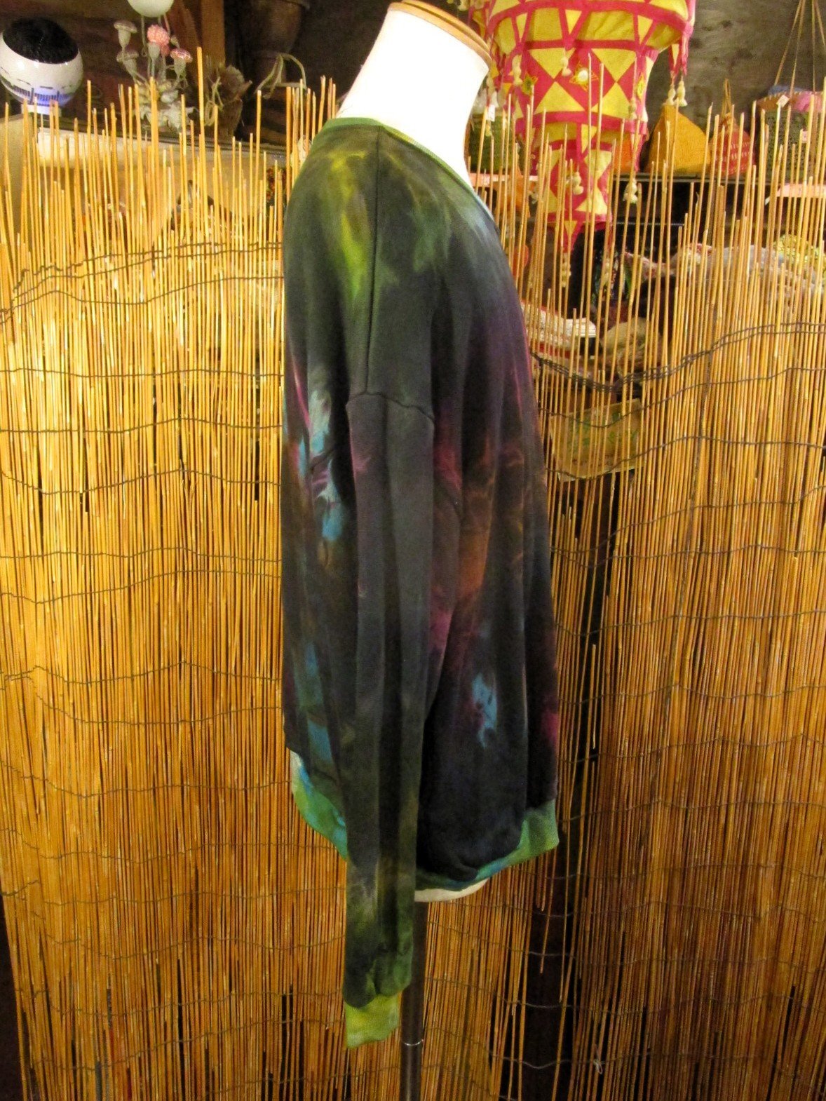 画像2: タイダイ染め＊コットン素材＊スウェット生地＊トレーナー