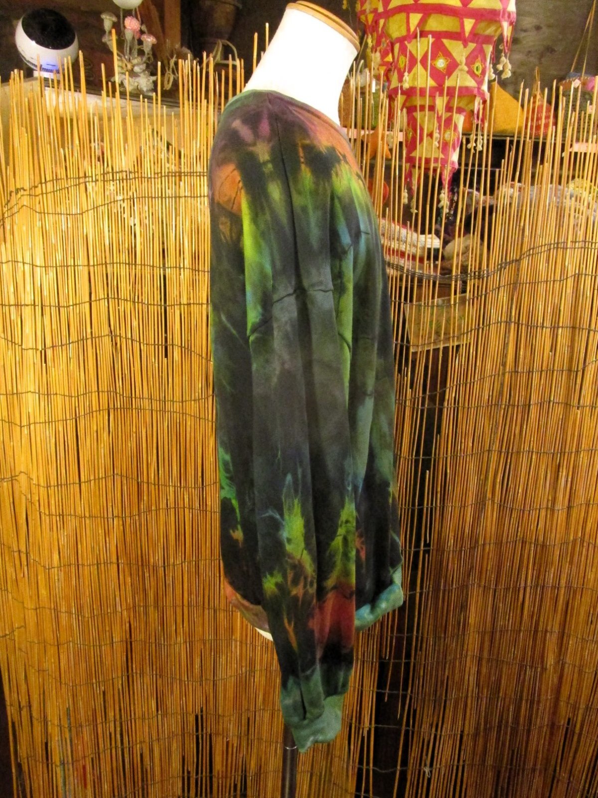 画像2: タイダイ染め＊コットン素材＊スウェット生地＊トレーナー