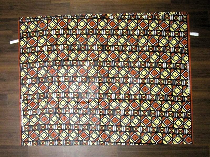 画像: アフリカンプリント生地 パーニュ