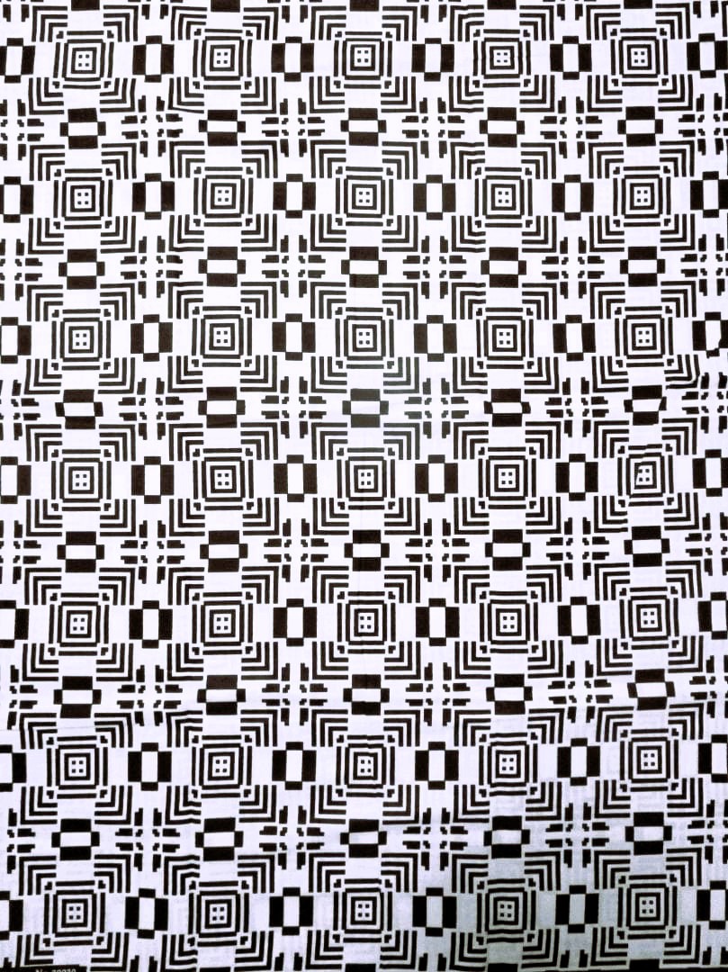 画像1: アフリカンプリント生地 パーニュ