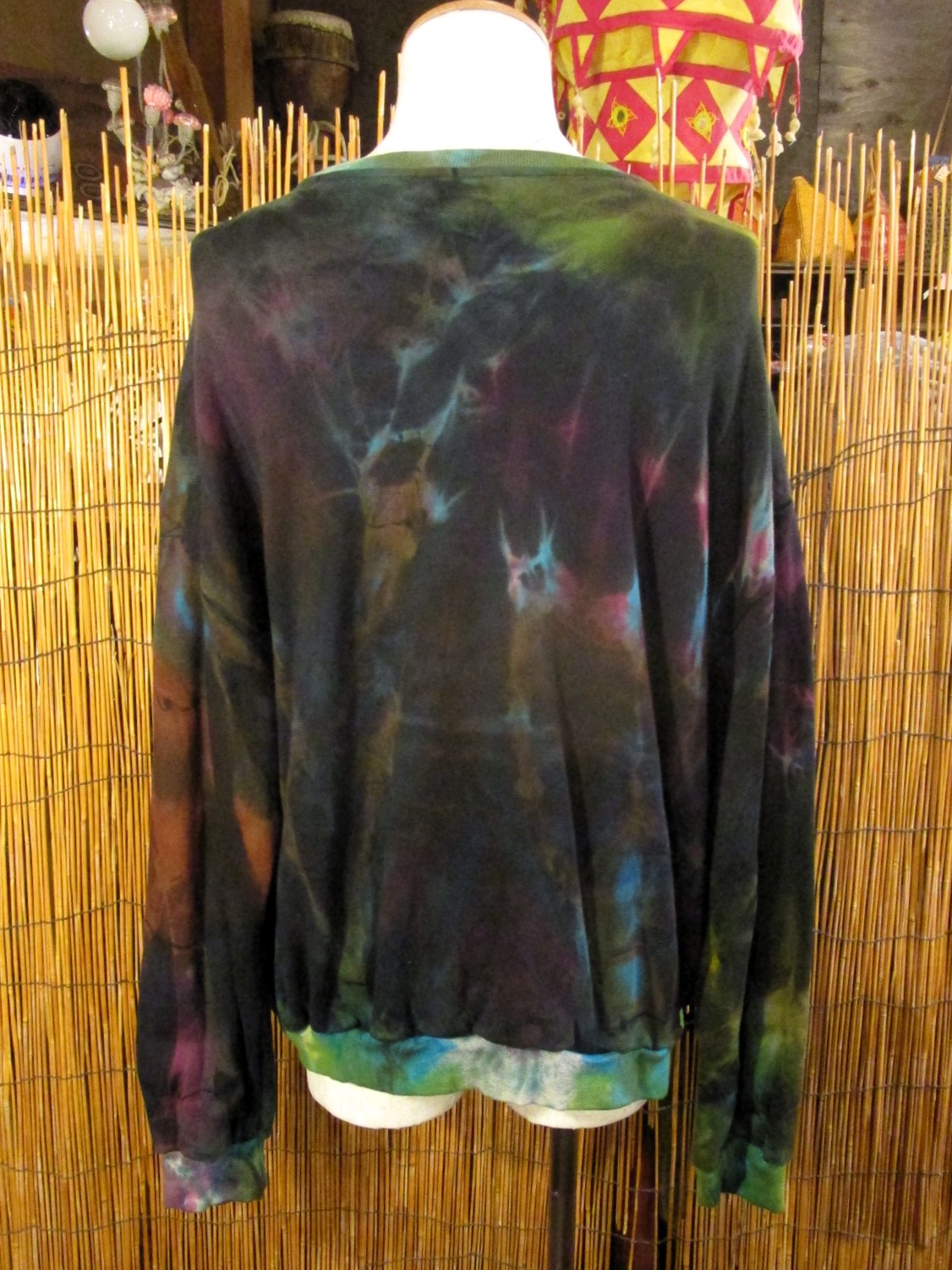 画像3: タイダイ染め＊コットン素材＊スウェット生地＊トレーナー