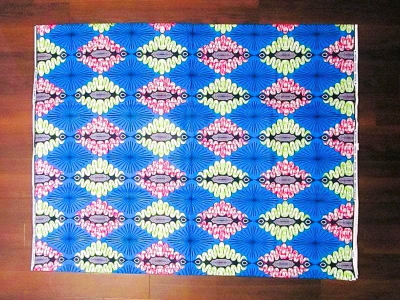 画像: アフリカンプリント生地 パーニュ