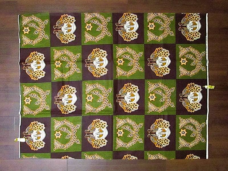 画像: アフリカンプリント生地 パーニュ