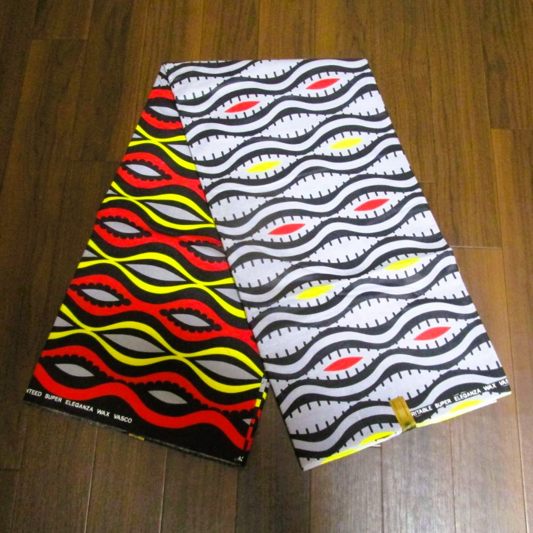 画像2: アフリカンプリント生地 パーニュ