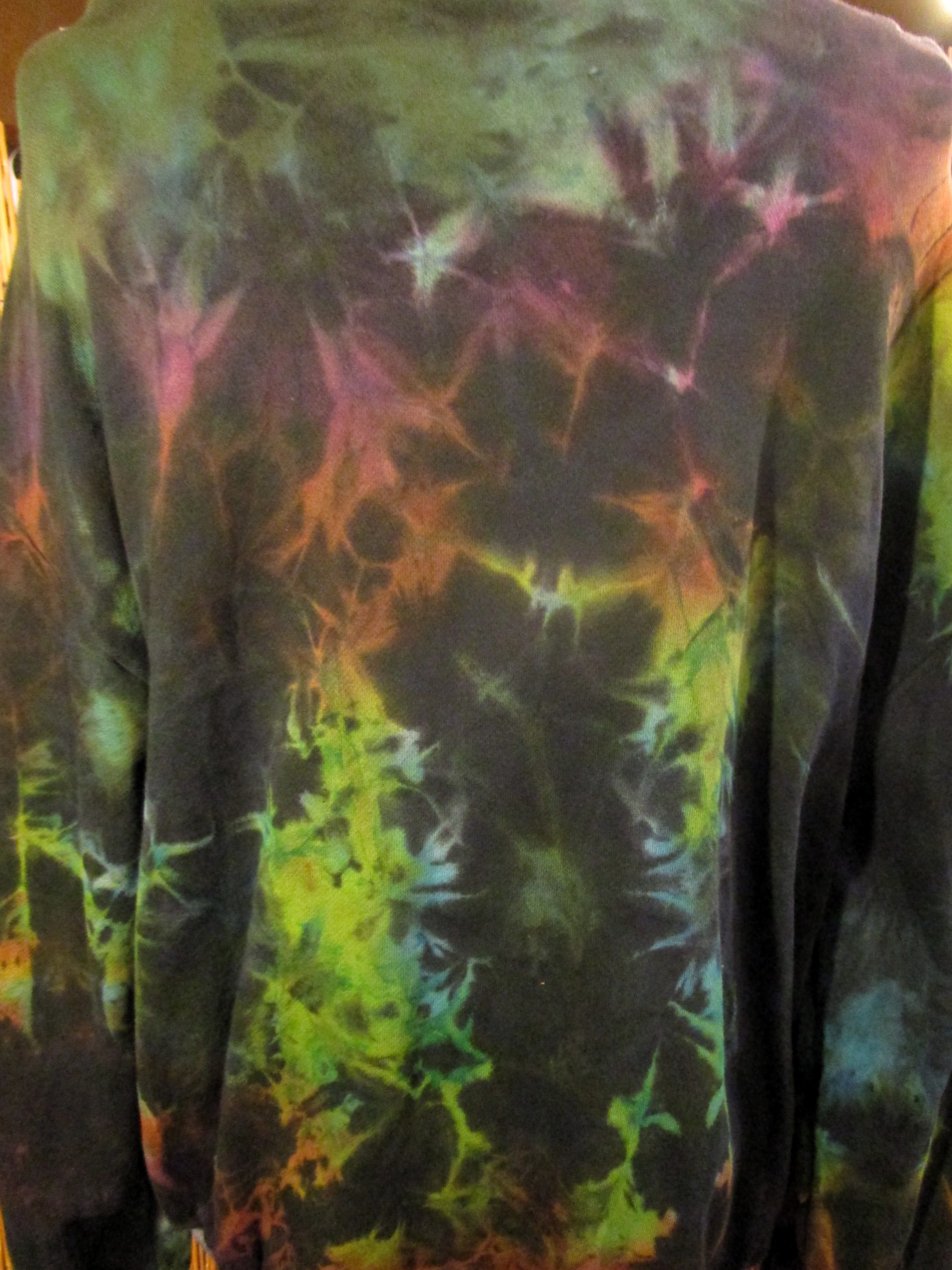 画像: タイダイ染め＊コットン素材＊スウェット生地＊トレーナー