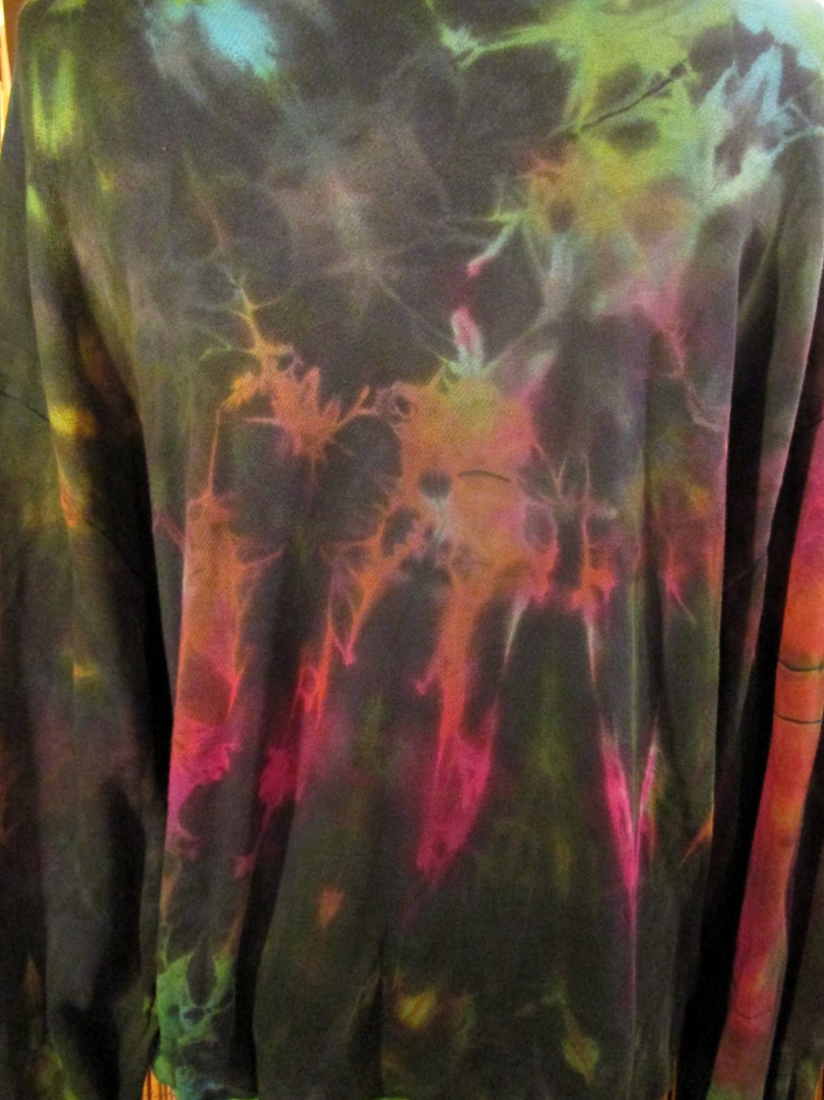 画像: タイダイ染め＊コットン素材＊スウェット生地＊トレーナー