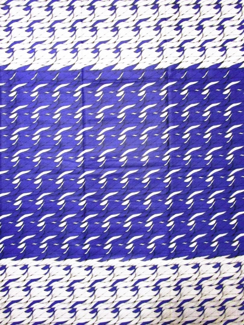 画像1: アフリカンプリント生地 パーニュ