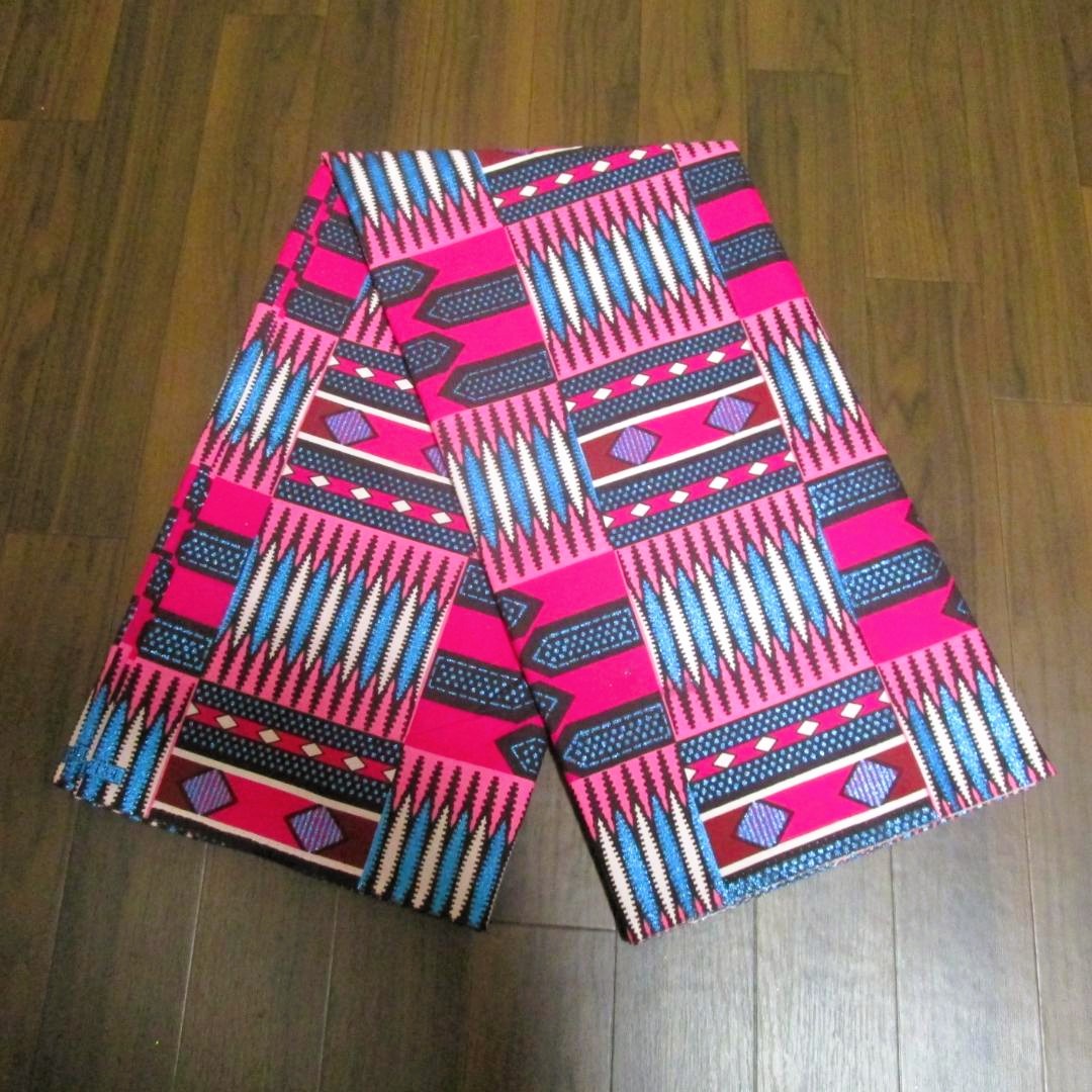 画像2: アフリカンプリント生地 パーニュ