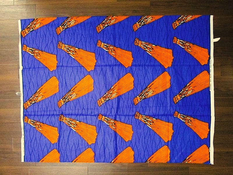 画像: アフリカンプリント生地 パーニュ