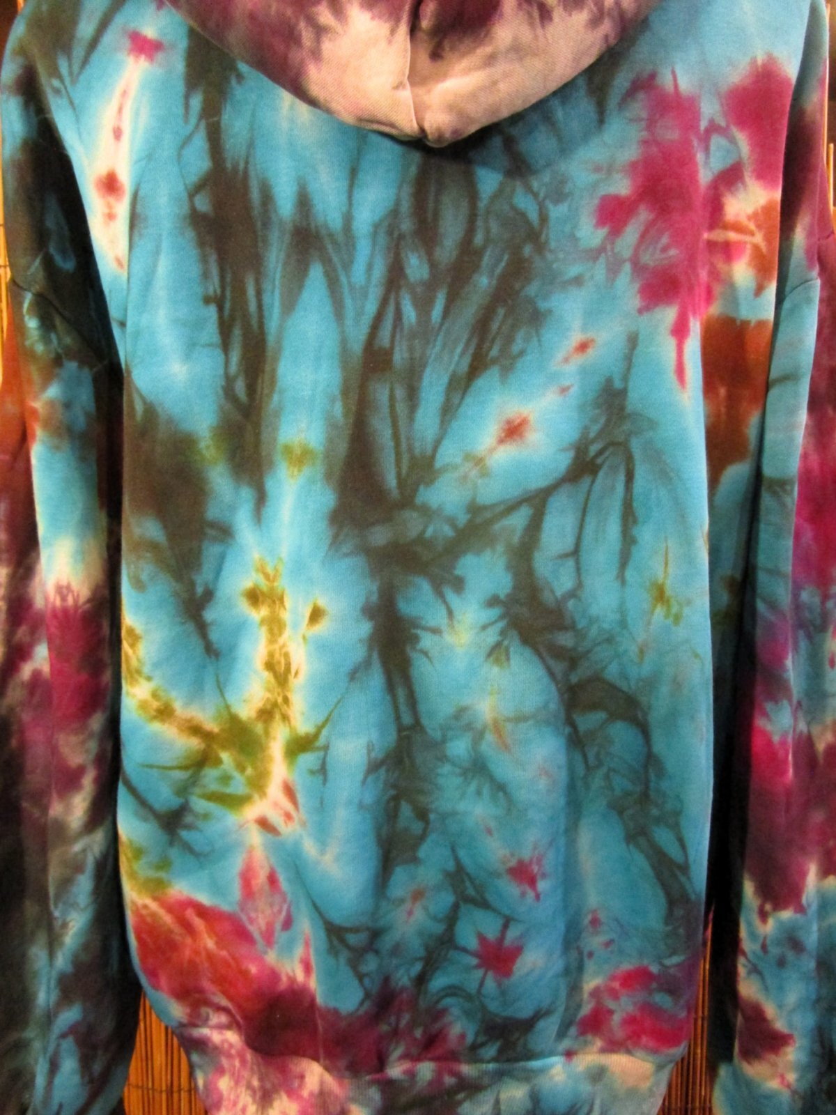 画像: タイダイ染め＊裏起毛＊スウェット生地＊パーカー