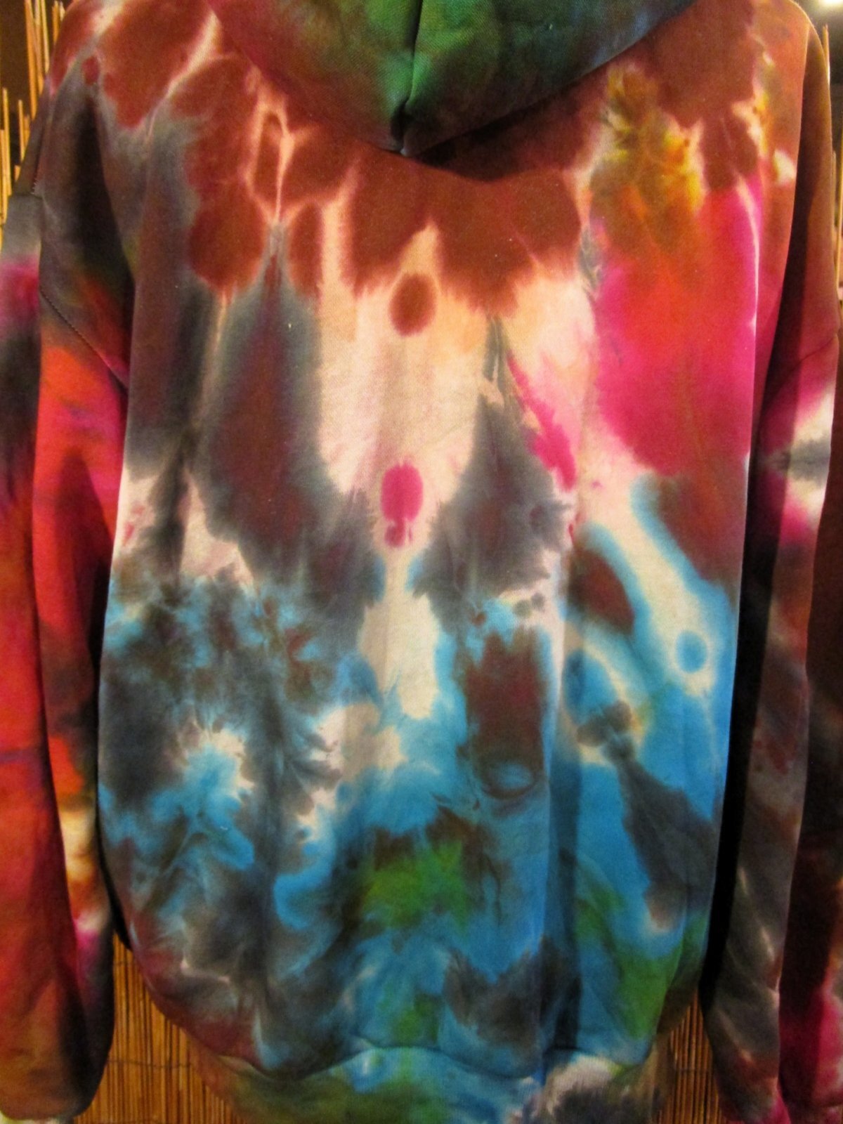 画像: タイダイ染め＊裏起毛＊スウェット生地＊パーカー