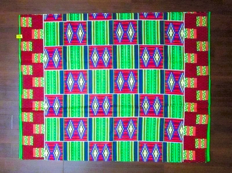 画像: アフリカンプリント生地 パーニュ