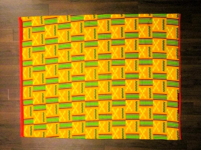 画像: アフリカンプリント生地 パーニュ