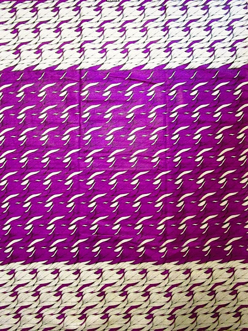 画像1: アフリカンプリント生地 パーニュ