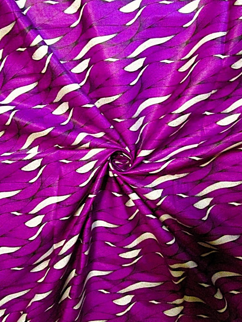 画像: アフリカンプリント生地 パーニュ