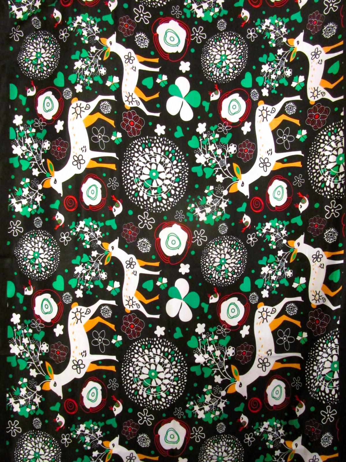 画像: アニマルプリント＊ポリエステル素材＊タッセル付き＊大判ストール＊マルチクロス