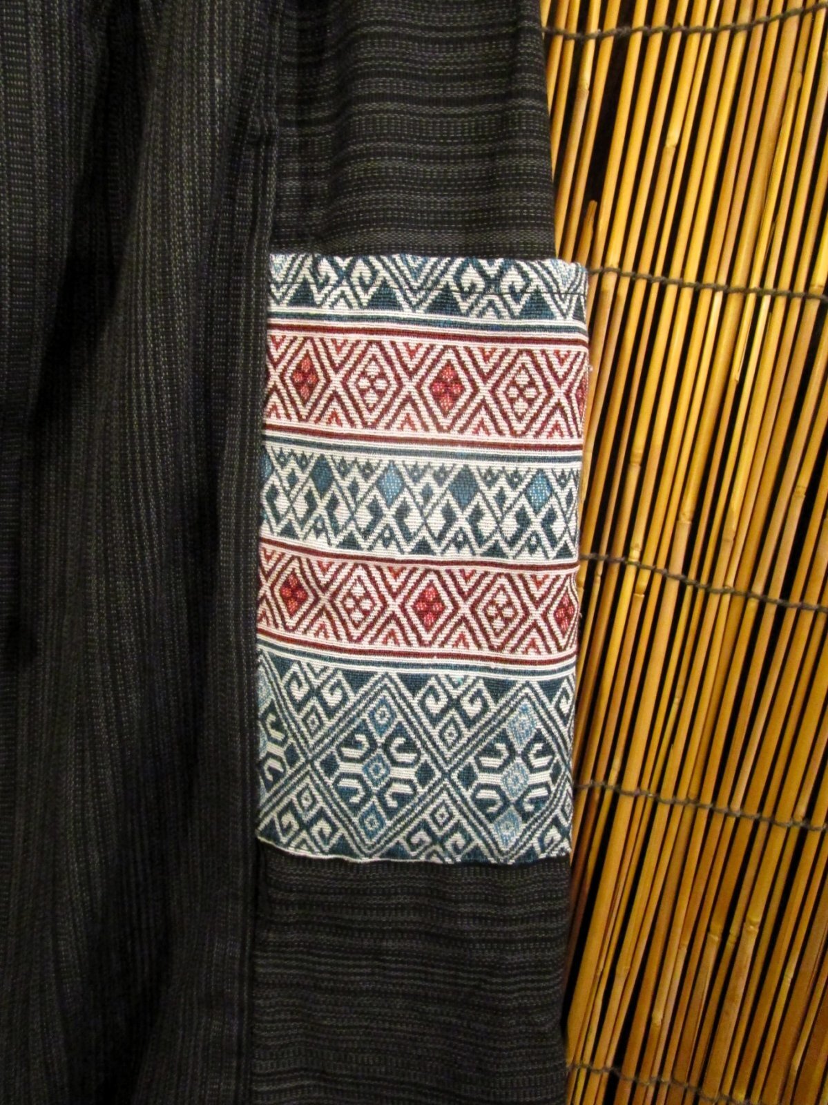 画像3: 織り柄＊パッチポケット＊コットン素材＊アラジンパンツ