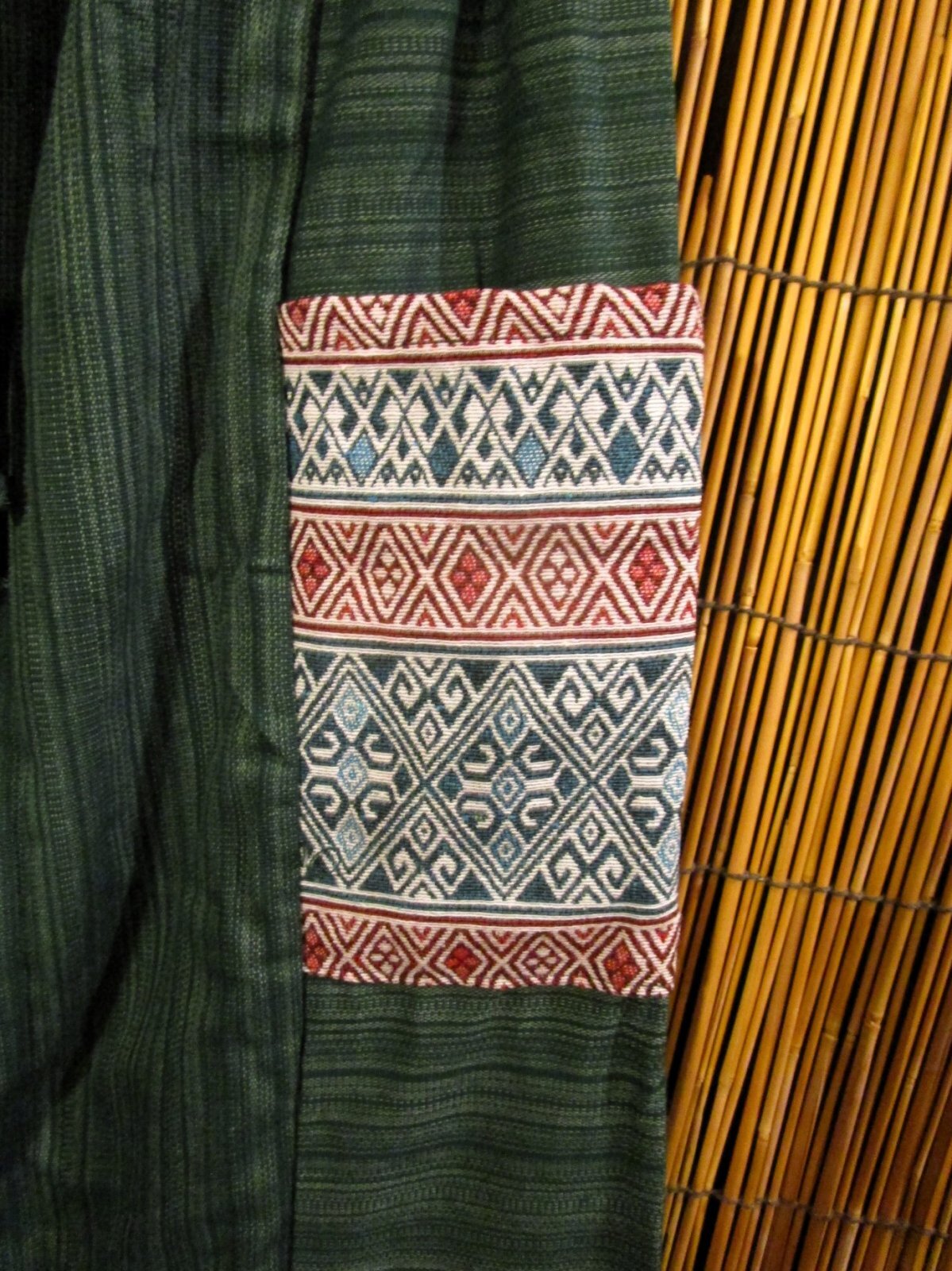 画像3: 織り柄＊パッチポケット＊コットン素材＊アラジンパンツ