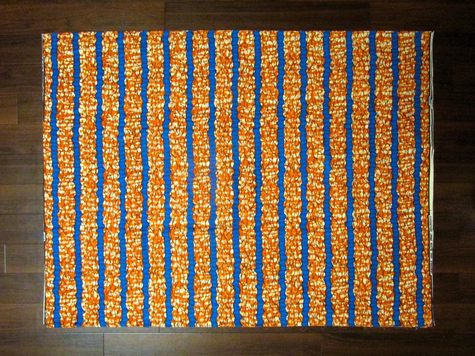 画像: アフリカンプリント生地 パーニュ