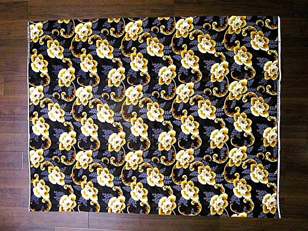 画像: アフリカンプリント生地 パーニュ