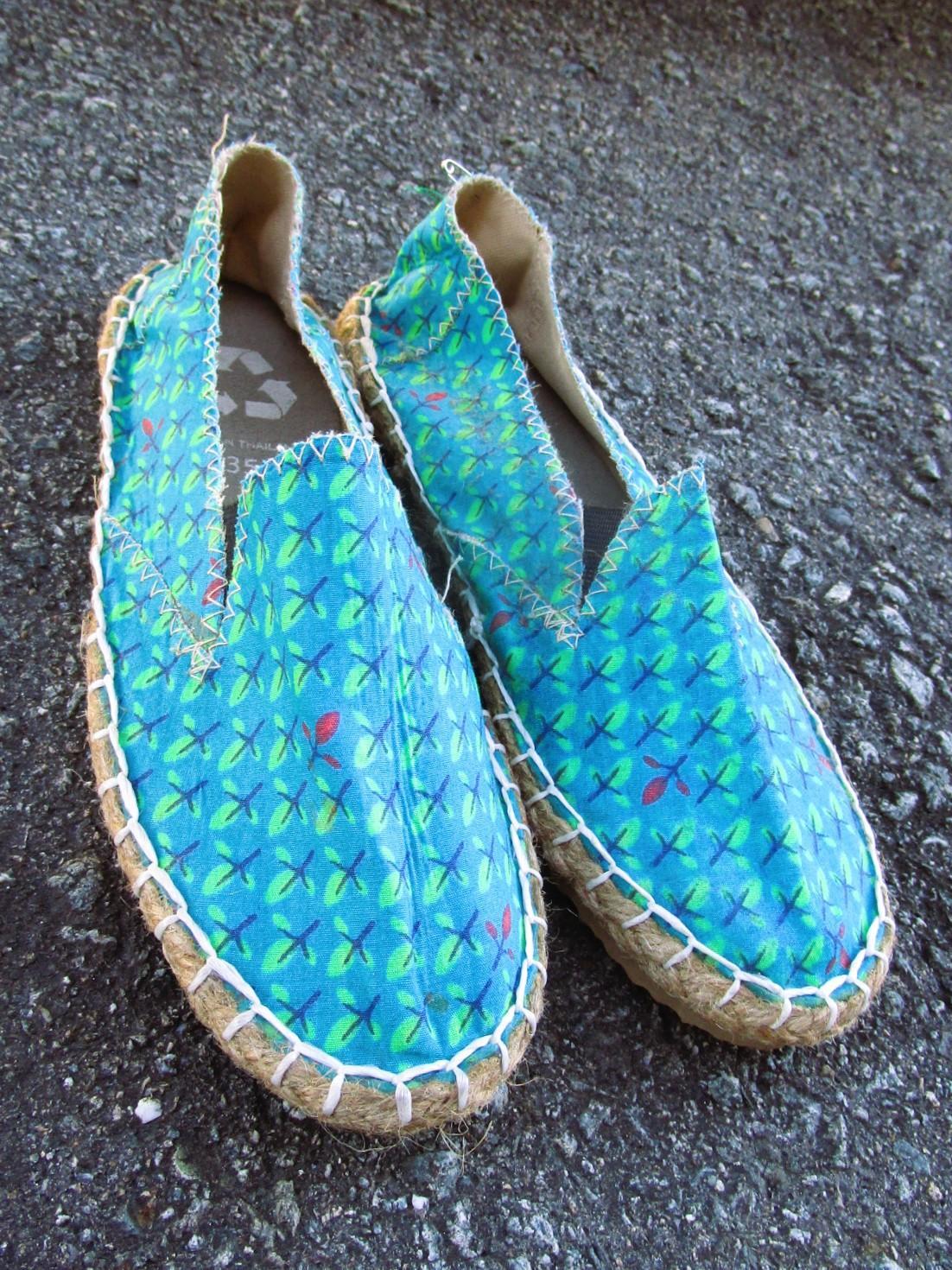 画像: 【２２ｃｍ 】アフリカンプリント＊パーニュ＊エスパドリーユ＊シューズ