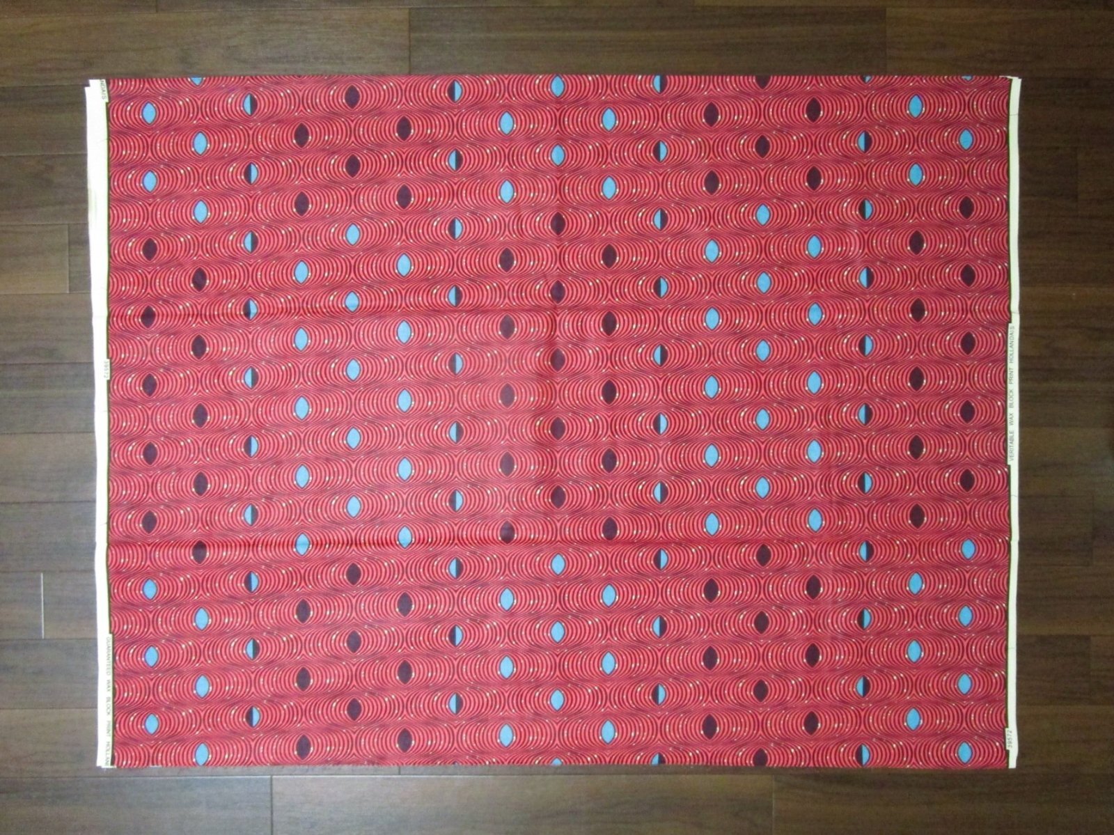 画像: アフリカンプリント生地 パーニュ